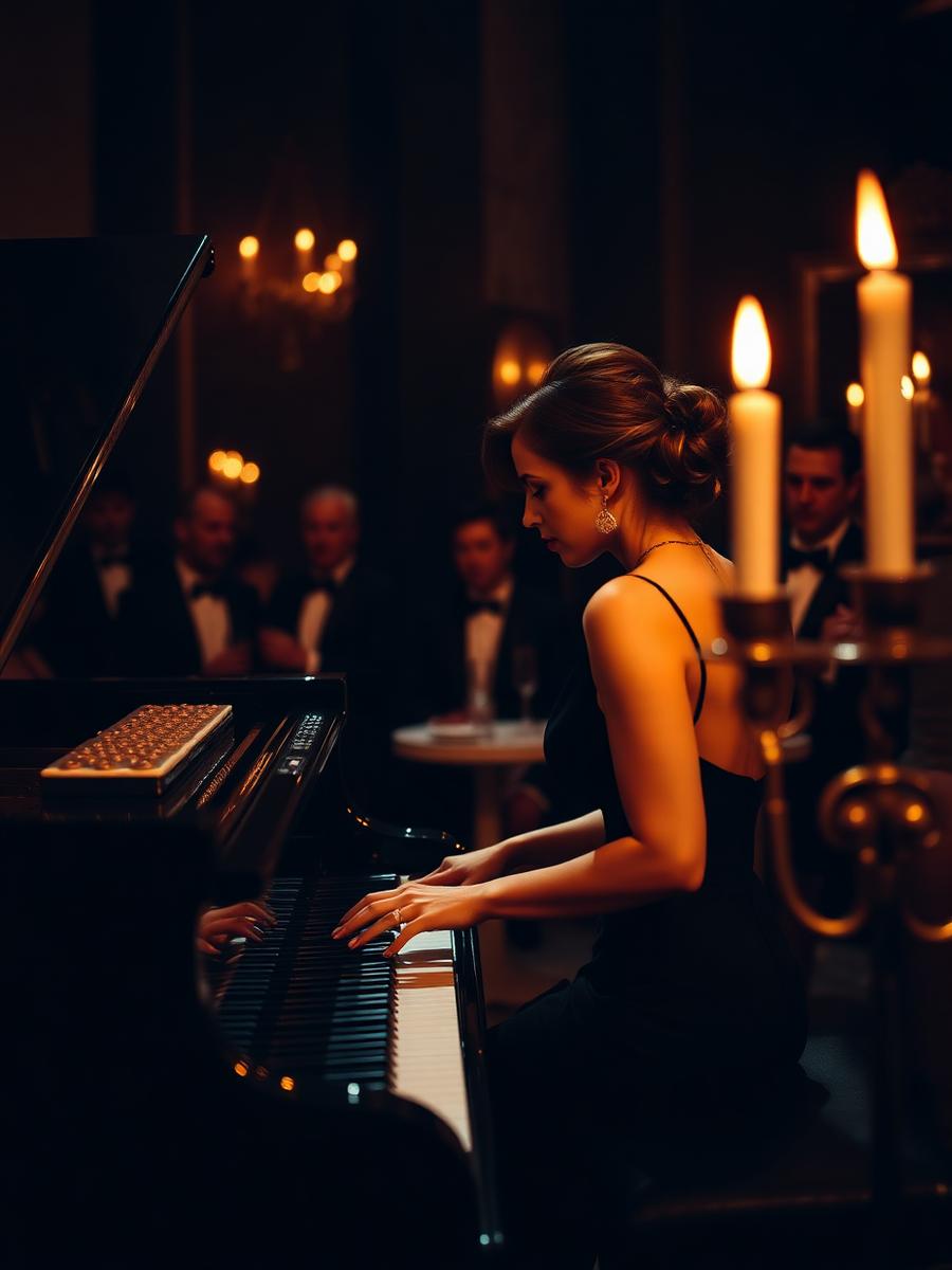 Noire Piano, Cocktail Jazz based in French Riviera